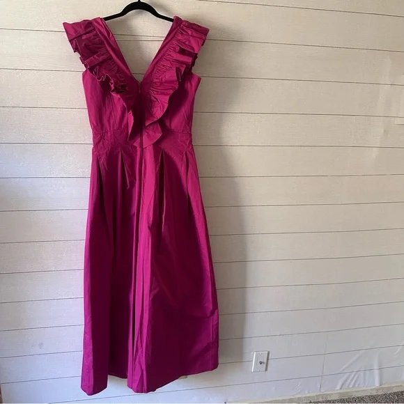 Forever Amelia AMARI JUMPSUIT FUSCHIA Size 12 - Picture 8 of 11